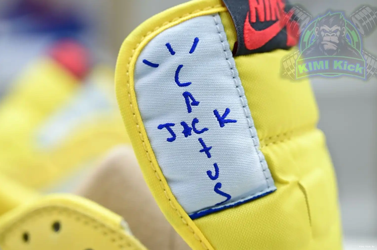 Canary 1Low Travis x Kimikick Scott Jordan Jordan Air 0717